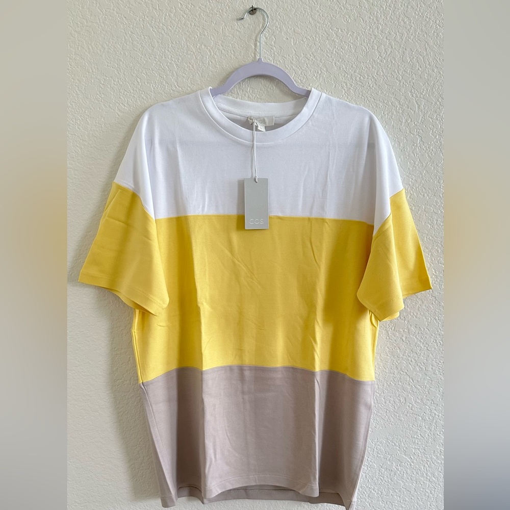 Pastel colored oversized t-shirt
